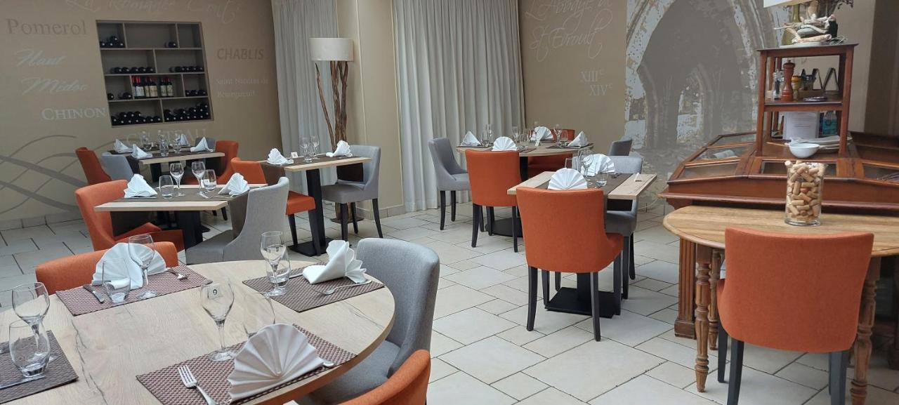 Saint-Evroult-Notre-Dame-du-Bois Logis Hotel Restaurant Le Relais De L'Abbaye מראה חיצוני תמונה